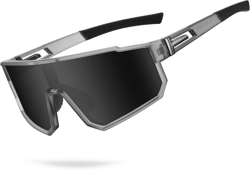 Derowern Youth Baseball Sunglasses, Kids Polarized Sports Sunglasses,UV400 Protection Glasses for Boys Girls Softball Cycling - Image 1